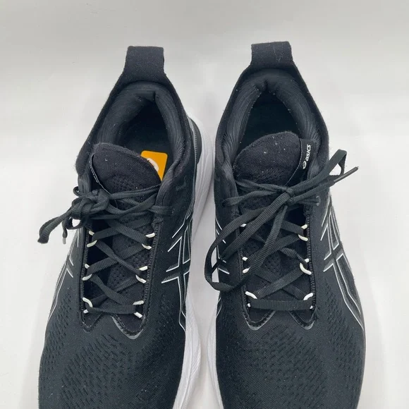 ASICS Men's Black Running Shoes Sz13 Wide - Picture 3 of 8